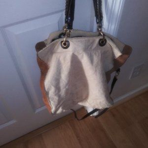 Moda Luxe Two Tone Purse